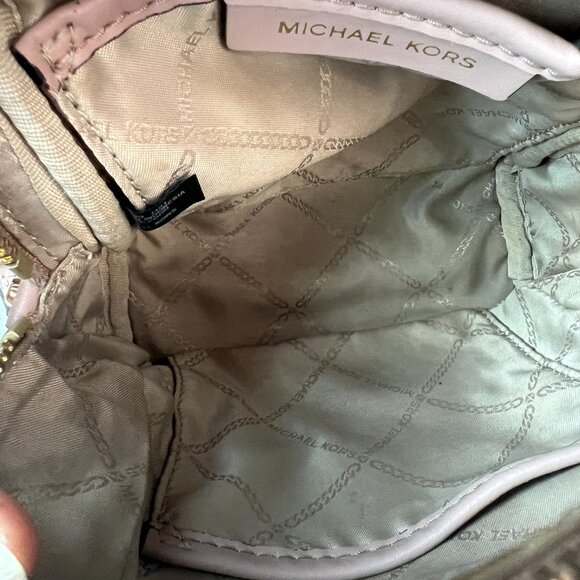 Michael Kors Rhea mini color-block logo backpack - Picture 6 of 6